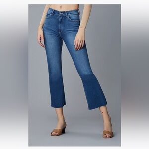 DL1961 Bridget Boot High Rise Instasculpt Crop Jeans